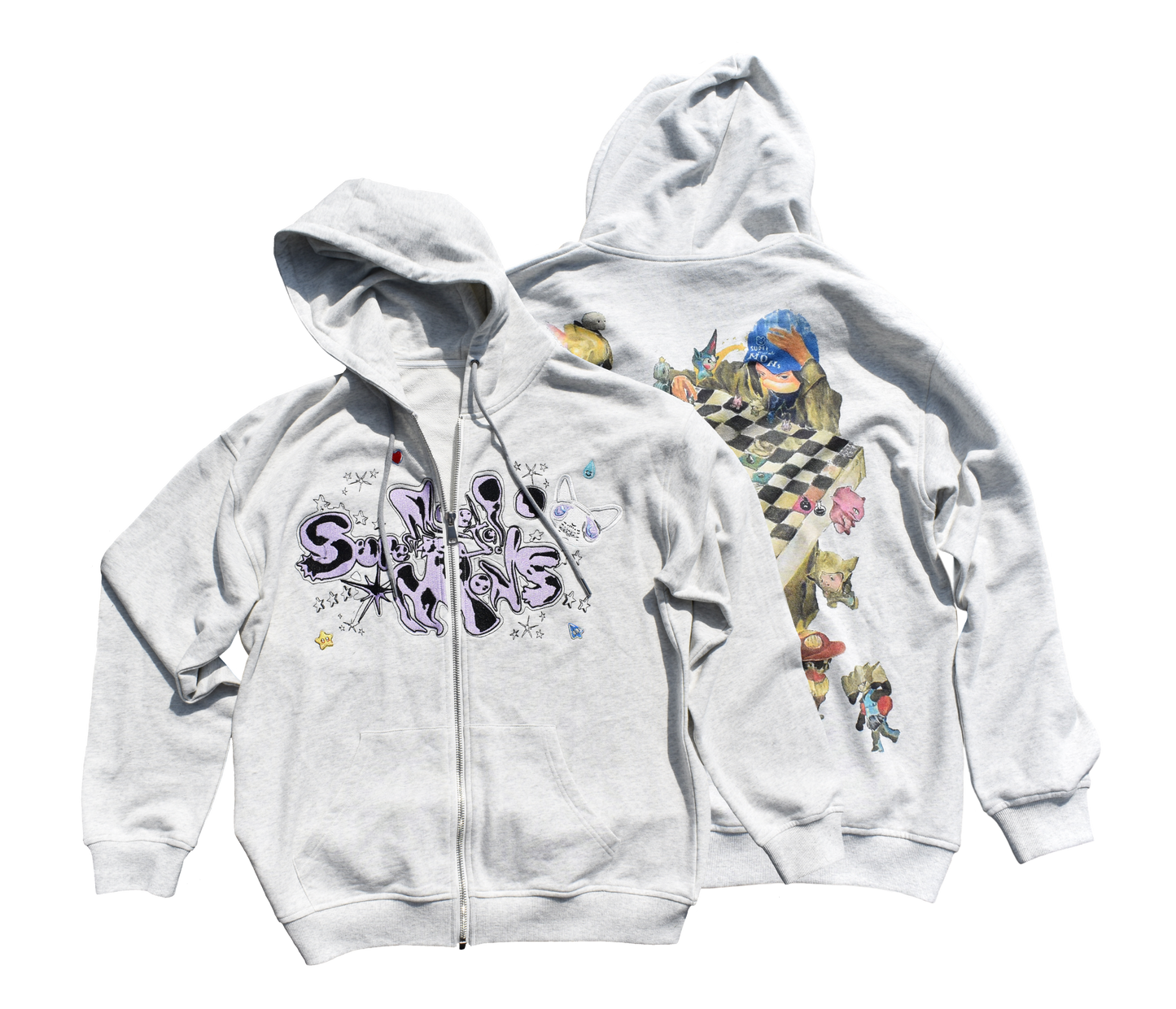smm zip up hoodie